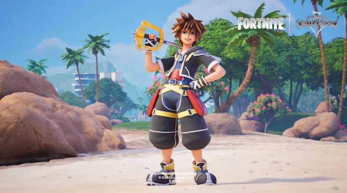 Kingdom Hearts’ Sora Officially Revealed for Fortnite